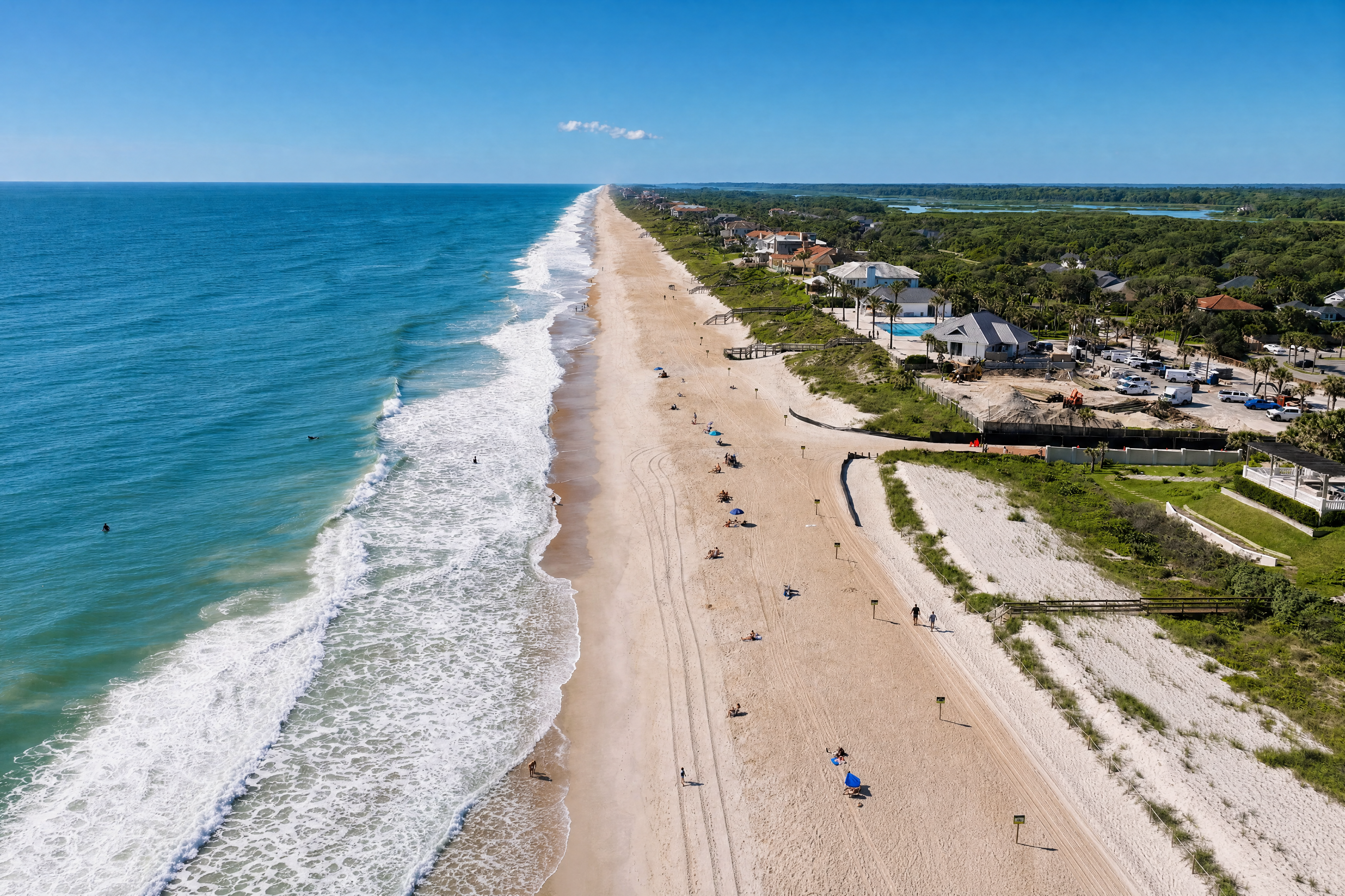 Ponte Vedra Beach coastal view